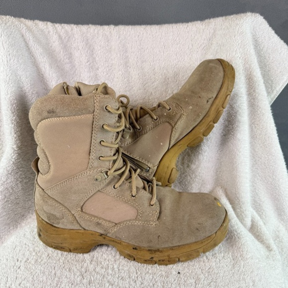 Texas Steer Kamaal Work Boots‎ Mens Size 8M Military Slip Resistant 03266 Combat
